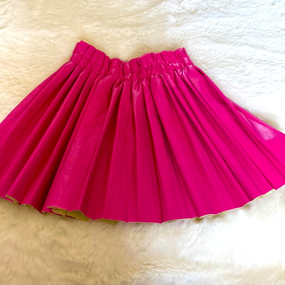 Hot Pink girls Skirt